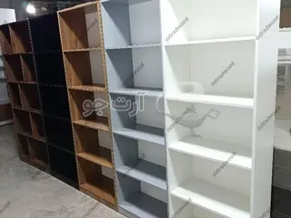 کتابخانه تمام قفسه بسیار کاربردی عرض 60