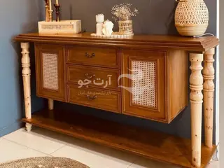 آینه کنسول ، میز LCD ، مدل کویین