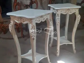 میز تلفن کنارسالنی آباژور میزتلفن چوبی