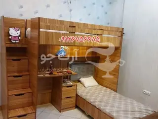 تخت تختخواب دو طبقه کمجا مدل گالاردو