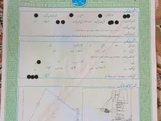 220متر زمین بافت مسکونی سندتک برگ/تهرانی نشین