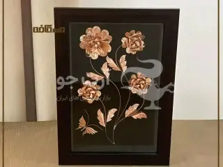 تابلو مسی طرح گل