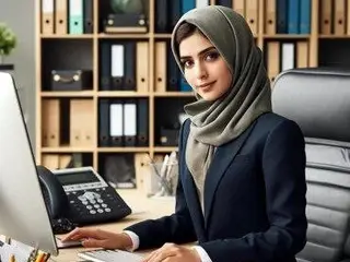 استخدام کارمند خانم