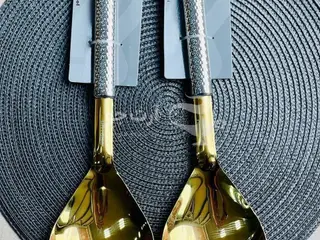 کفگیر طلایی بزرگ یونیک