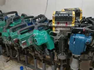 خدمات اجاره چکش برقی هیلتی اره نردبان بتن کن