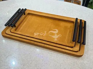 سینی 3تکه دسته فلزی