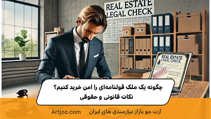 مراحل اولیه برای خرید امن ملک قولنامه‌ای